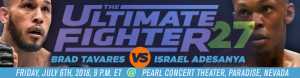 Ultimate Fighter 27 Finale Betting odds and Sportsbook expert analysis
