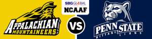 Appalachian State Mountaineers vs. Penn State Nittany Lions