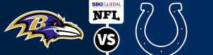 Baltimore Ravens vs Indianapolis Colts Betting Odds