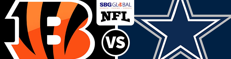 Cincinnati Bengals vs Dallas Cowboys Odds