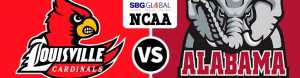 Louisville Cardinals vs Alabama Crimson College Football Betting