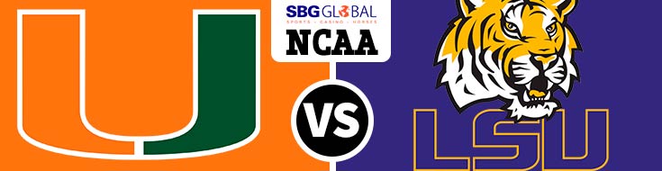 Miami Hurricanes vs. LSU Tigers September 2nd