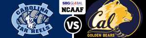 North Carolina Tar Heels vs. California Golden Bears Sept 1st
