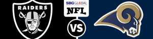 Oakland Raiders vs Los Angeles Rams Odds