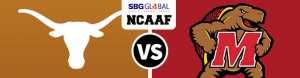 Texas Longhorns vs. Maryland Terrapins Saturday, September 1, 2018
