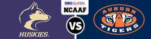 Washington Huskies vs Auburn Tigers College Football Betting