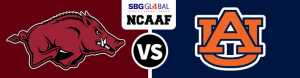 Arkansas Razorbacks vs. Auburn Tigers