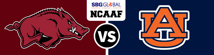 Arkansas Razorbacks vs. Auburn Tigers
