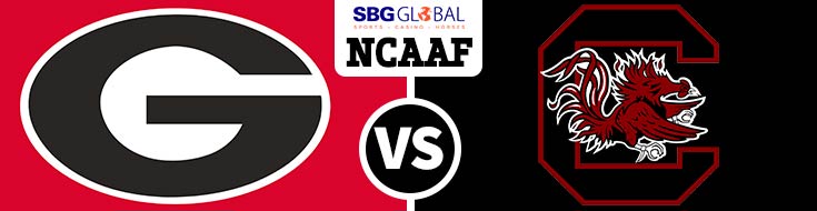 Georgia Bulldogs Vs. South Carolina Gamecocks