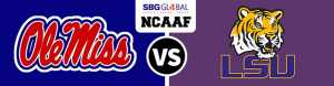 Ole Miss Rebels vs. LSU Tigers