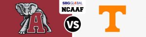Alabama Crimson Tide Vs. Tennessee Volunteers