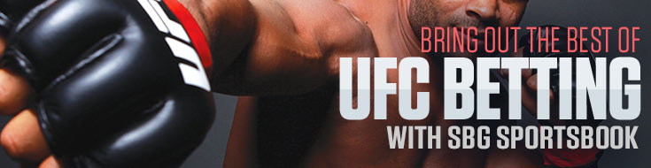Bring out the best of UFC Betting with SBG Sportsbook
