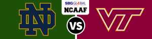 Notre Dame Fighting Irish vs. Virginia Tech Hokies