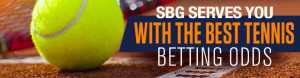 SBG Serves you with the Best Tennis Betting Odds