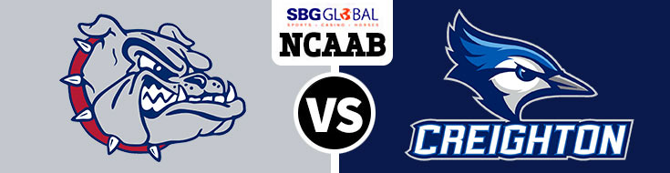 Gonzaga Bulldogs vs. Creighton Blue Jays