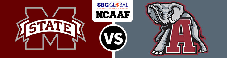 Mississippi State Bulldogs vs. Alabama Crimson Tide