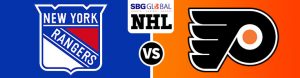 New York Ranges vs. Philadelphia Flyers