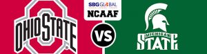 Ohio State Buckeyes vs. Michigan State Spartans