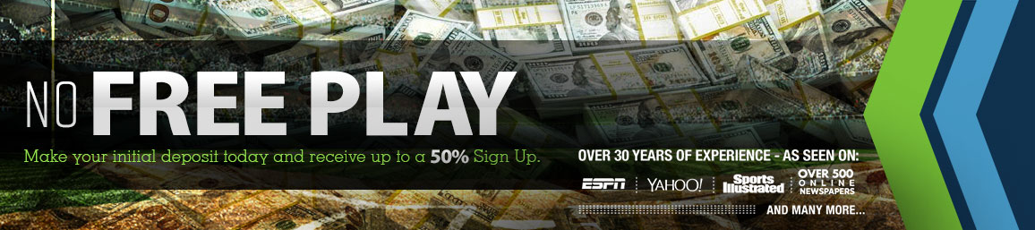 No Free Play 50% Bonus