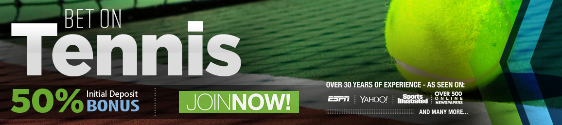 Bet on Tennis 50% Bonus