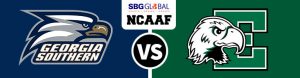 Georgia Southern Eagles Vs. Eastern Michigan Eagles in RACOM Media Camellia Bowl