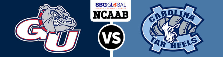 Gonzaga Bulldogs vs. North Carolina Tar Heels