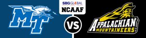 R+L Carriers New Orleans Bowl. Middle Tennessee Blue Raiders vs. Appalachian State Mountaineers