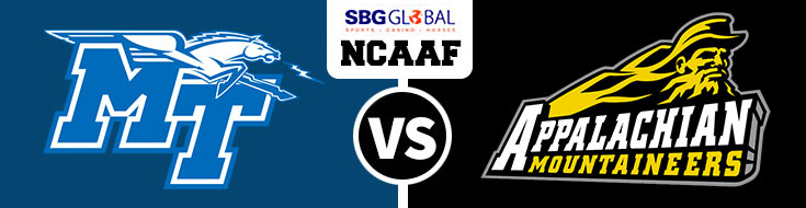 R+L Carriers New Orleans Bowl. Middle Tennessee Blue Raiders vs. Appalachian State Mountaineers