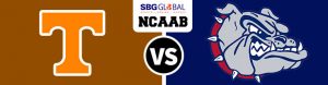 Tennessee Volunteers vs. Gonzaga Bulldogs