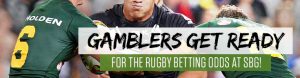 Gamblers Get Ready for the Rugby Betting Odds at SBG!