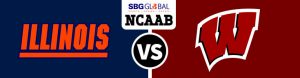 Illinois Fighting Illini vs. Wisconsin Badgers