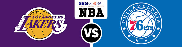 Los Angeles Lakers vs. Philadelphia 76ers