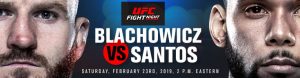 UFC Fight Night Blachowicz vs. Santos