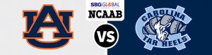 Auburn Tigers vs. North Carolina Tar Heels