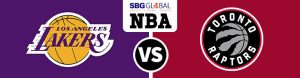 Los Angeles Lakers vs. Toronto Raptors