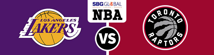 Los Angeles Lakers vs. Toronto Raptors