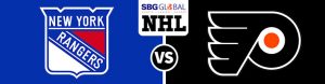 New York Rangers vs. Philadelphia Flyers