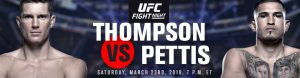 UFC Fight Night Thompson vs. Pettis Odds and Prediction
