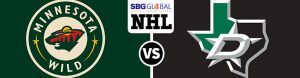 Minnesota Wild vs. Dallas Stars NHL betting online