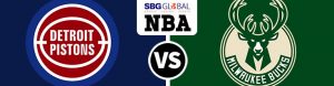 Detroit Pistons vs. Milwaukee Bucks NBA Playoffs Game 2 Odds and Picks