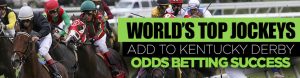 World’s Top Jockeys Add to Kentucky Derby Odds Betting Success