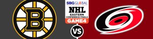 Boston Bruins vs. Carolina Hurricanes Game 4