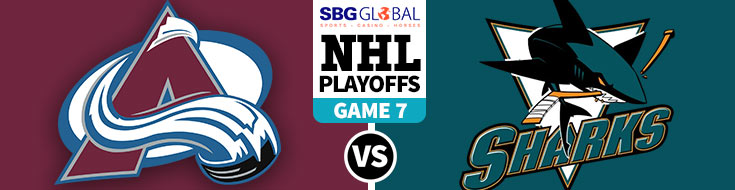 Colorado Avalanche vs. San Jose Sharks Game 7