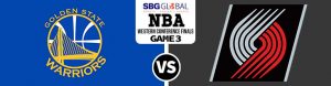 Golden State Warriors vs. Portland Trail Blazers