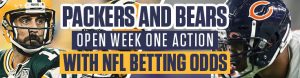 Packers and Bears Open Week One Action with NFL Betting Odds