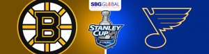 Stanley Cup Final St Louis Blues vs. Boston Bruins