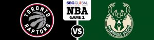 Toronto Raptors vs. Milwaukee Bucks