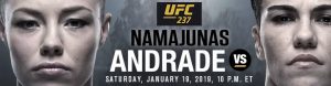 UFC 237 Namajunas vs. Andrade