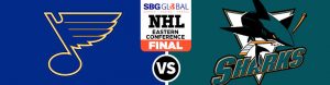 Western Conference Final St. Louis Blues vs. San Jose Sharks