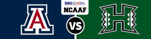 Arizona Wildcats vs. Hawaii Rainbow Warriors